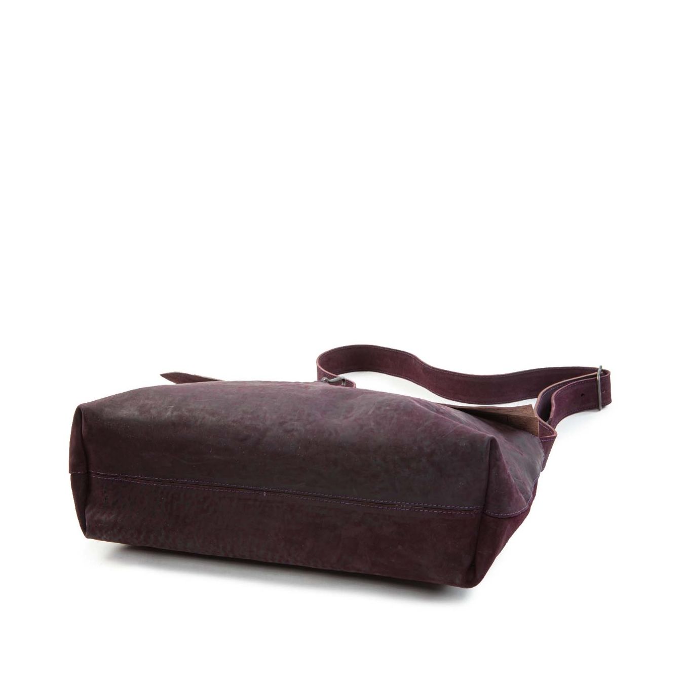 shopper DOCTOR HANDBAG in pelle viola sotto