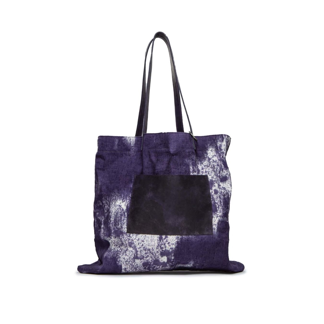 tagliovivo shopper HEMP in tessuto viola 