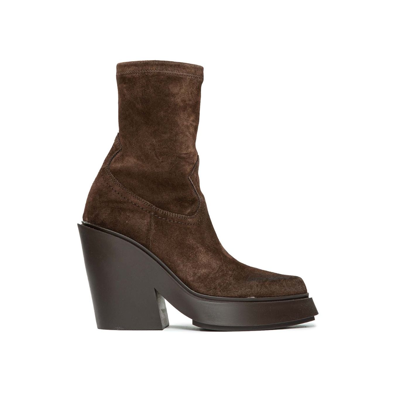 texano in camoscio marrone