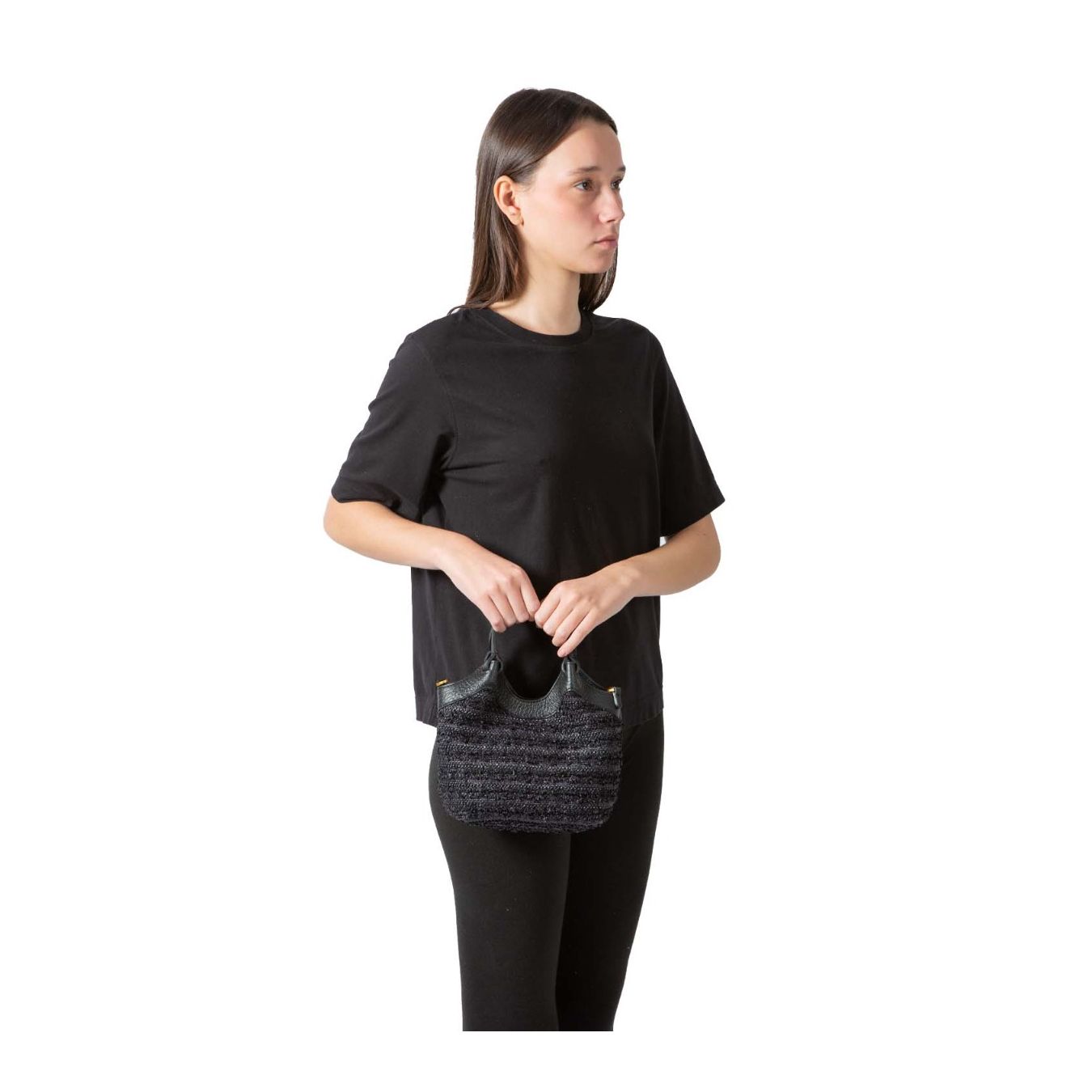 shopper dua mini indossata