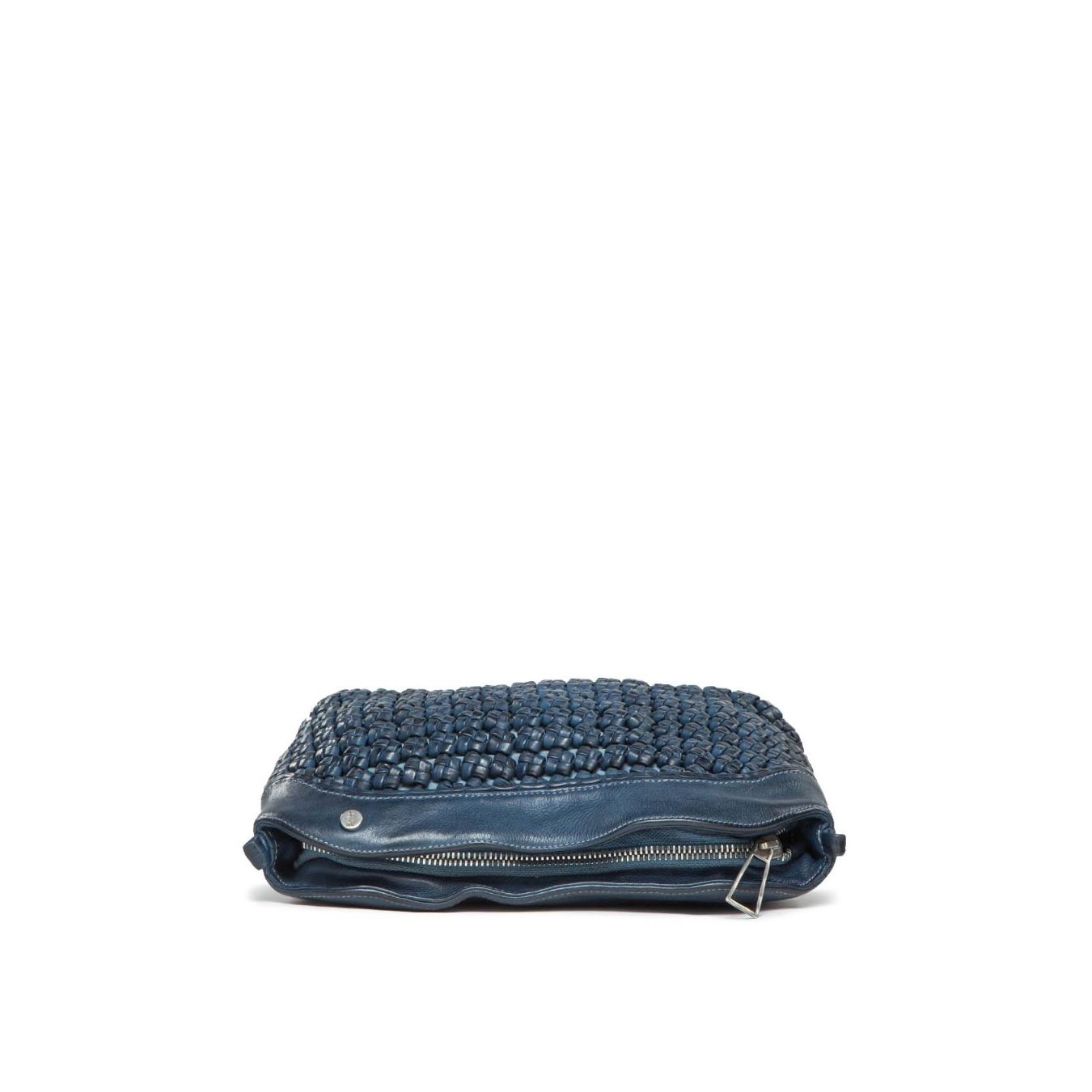 101 meme tracolla LEDA BASKET in pelle mare zip
