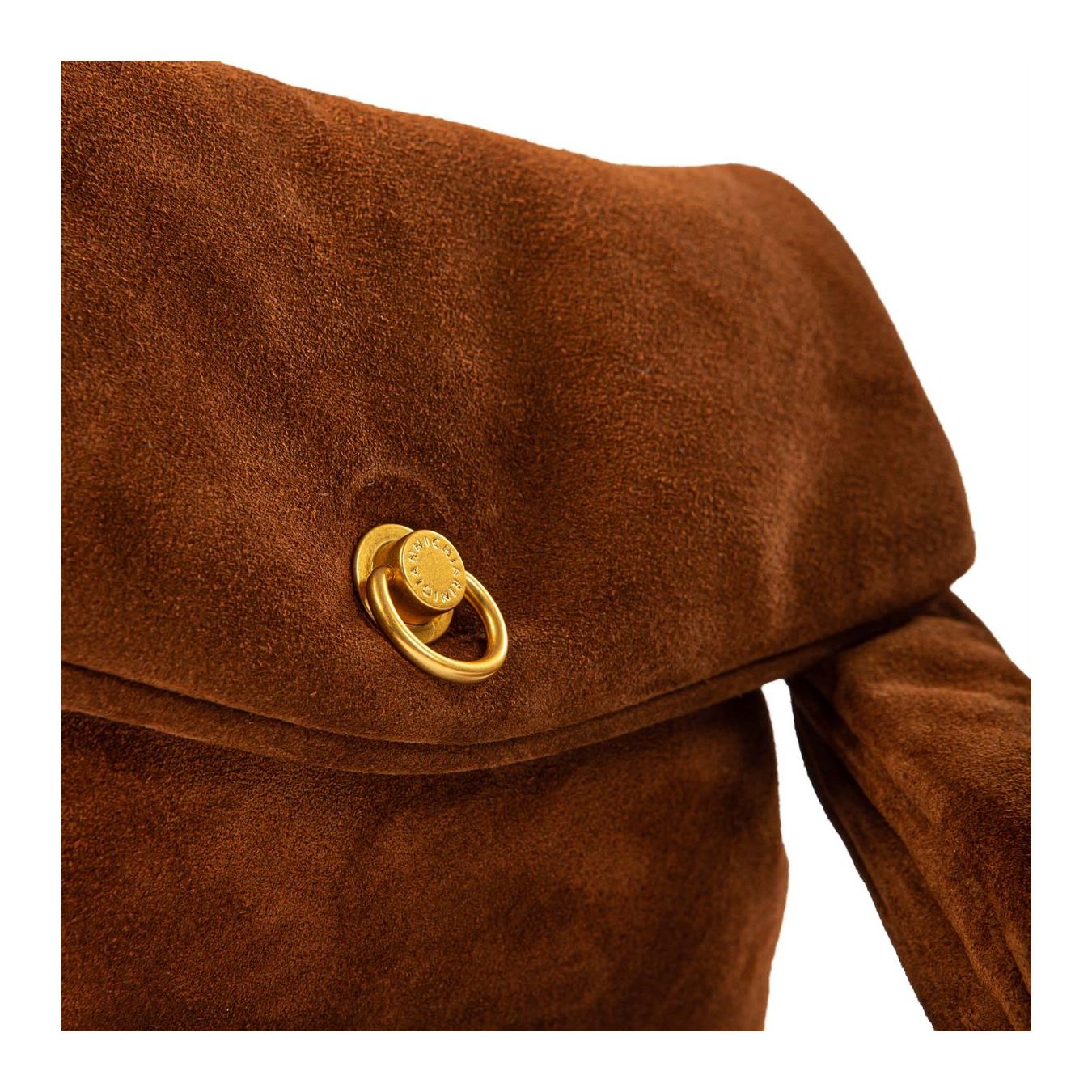tracolla MIREA cognac chiusura 