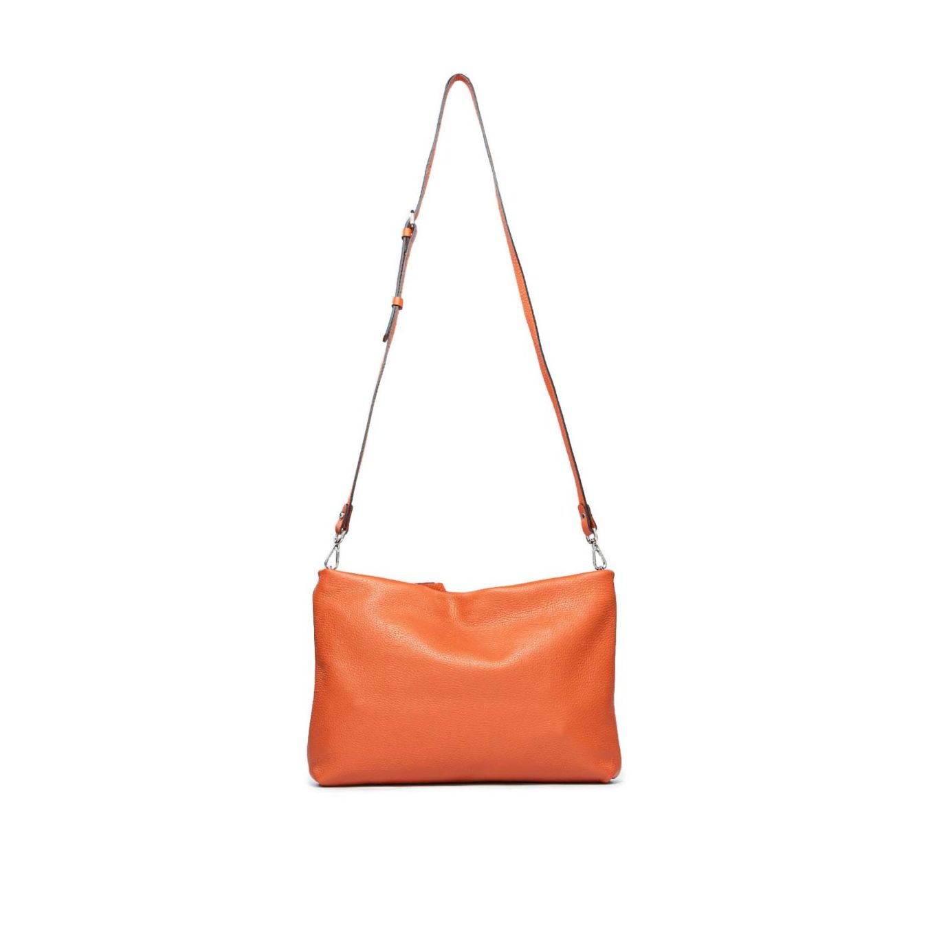 borsa tracolla pelle mattone
