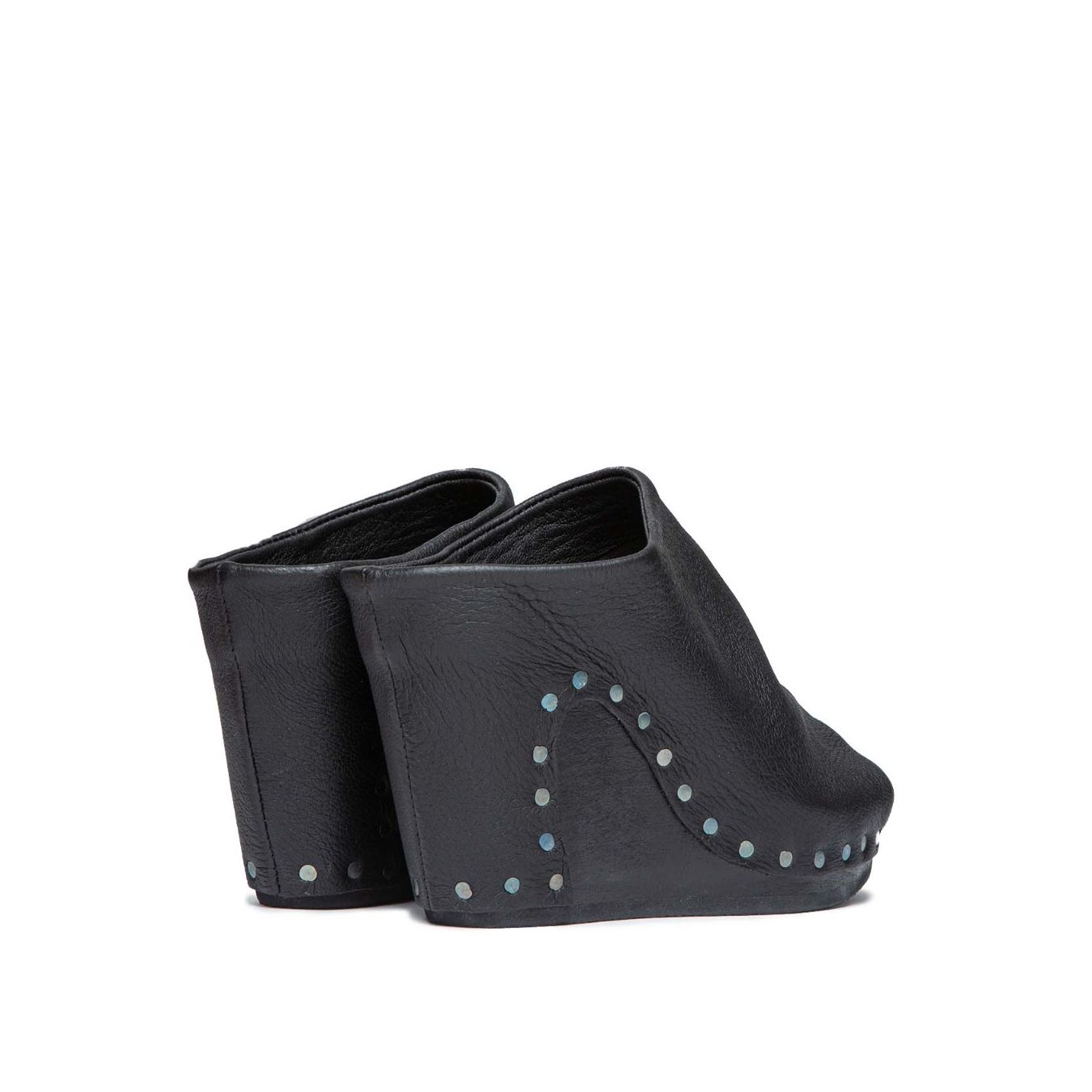sabot HOLISTIC con zeppa in legno tacco
