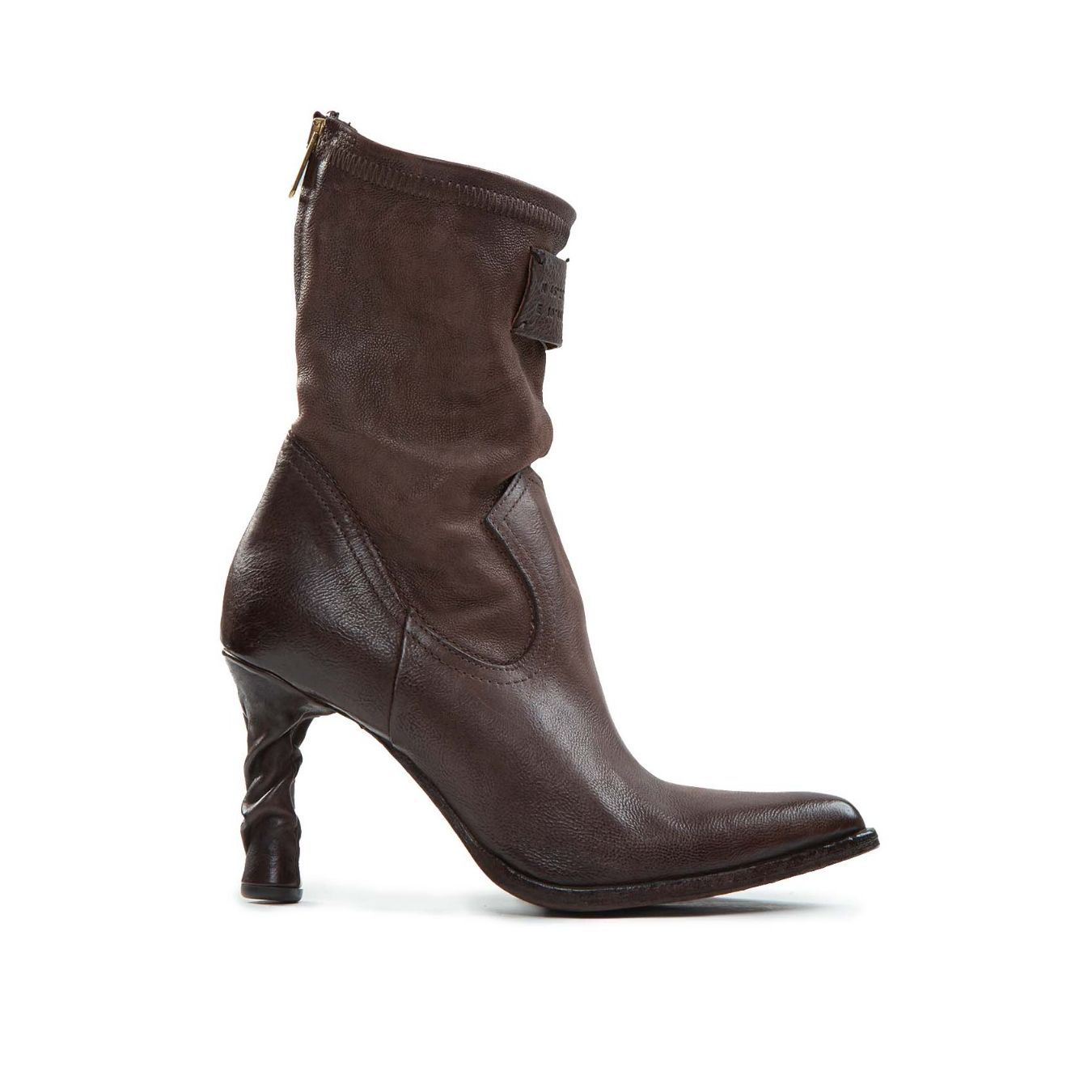 tronchetti FRIDA in pelle ebano 
