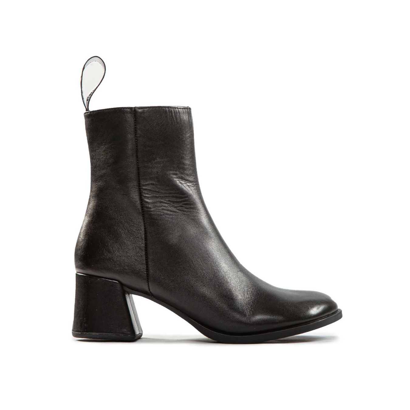 tronchetto KORA in pelle nera  camper