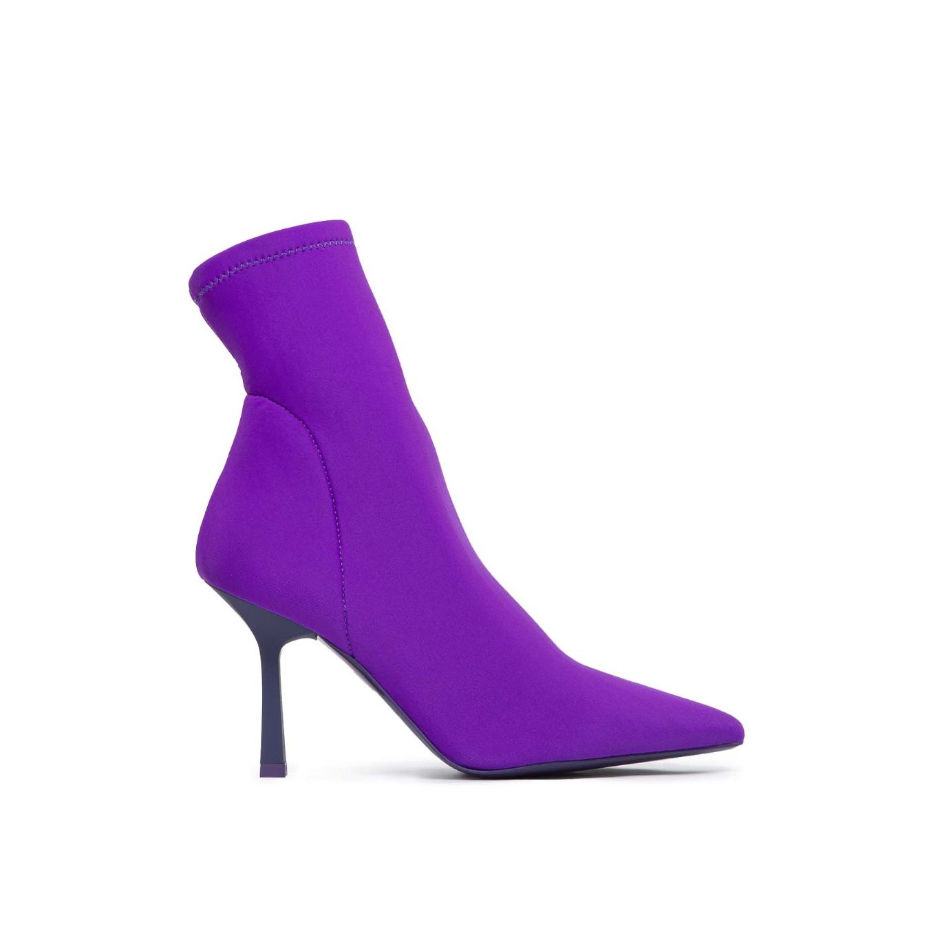 UMA stivaletto in lycra stretch viola