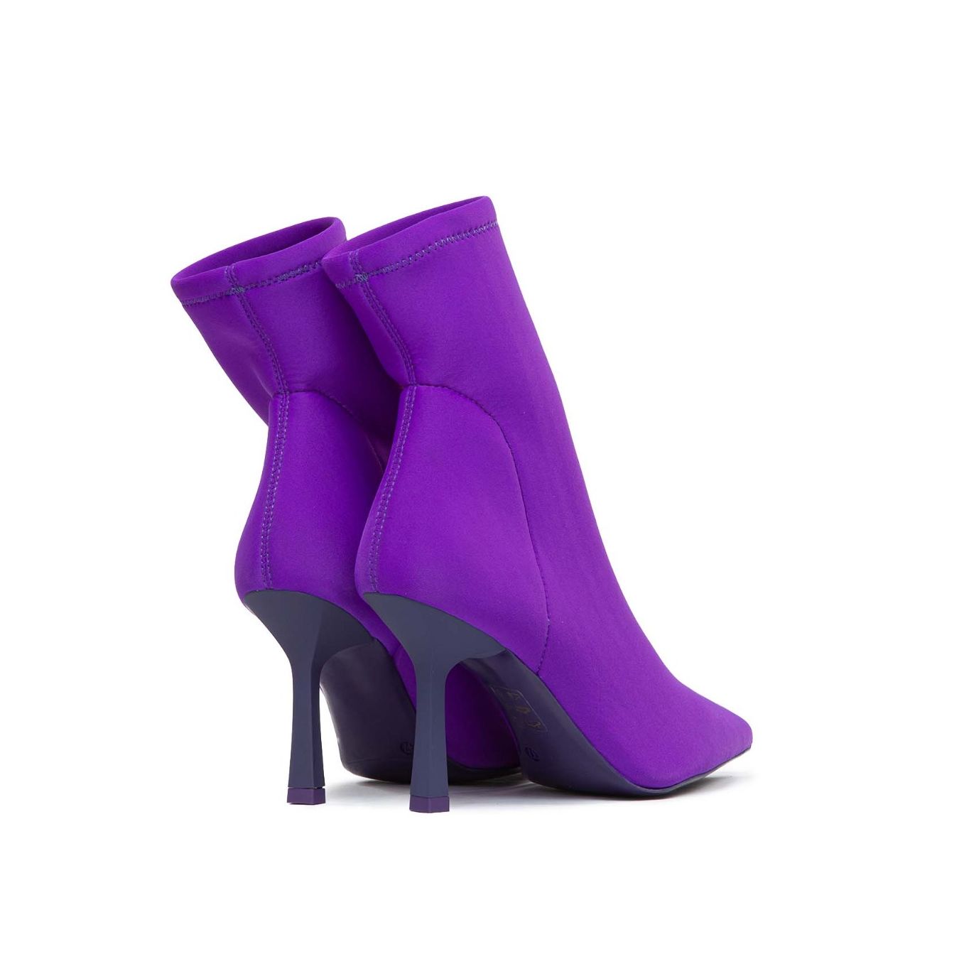 stivaletto stretch color viola 