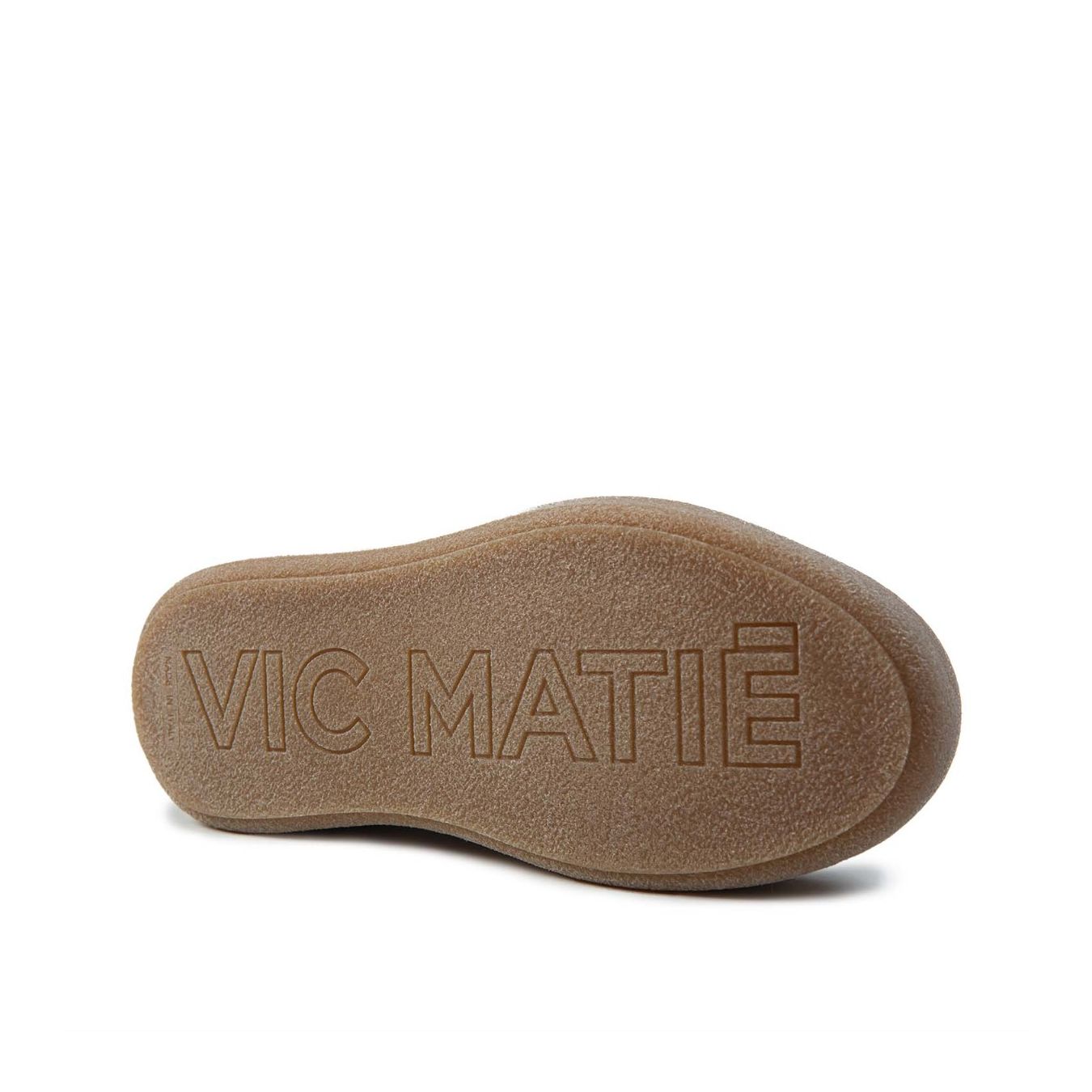 vic matiè anfibi in camoscio beige safari sotto