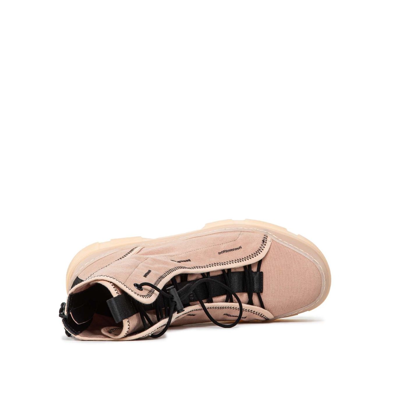 stivaletto con tacco rosa vic matie
