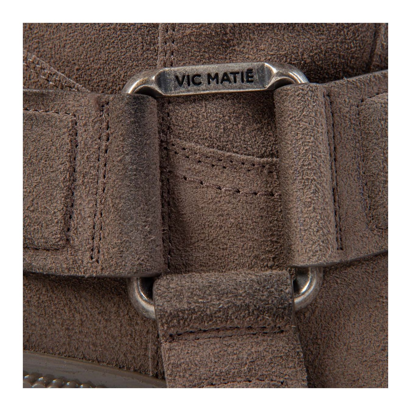 vic matie biker con gancio in metallo in pelle mud 