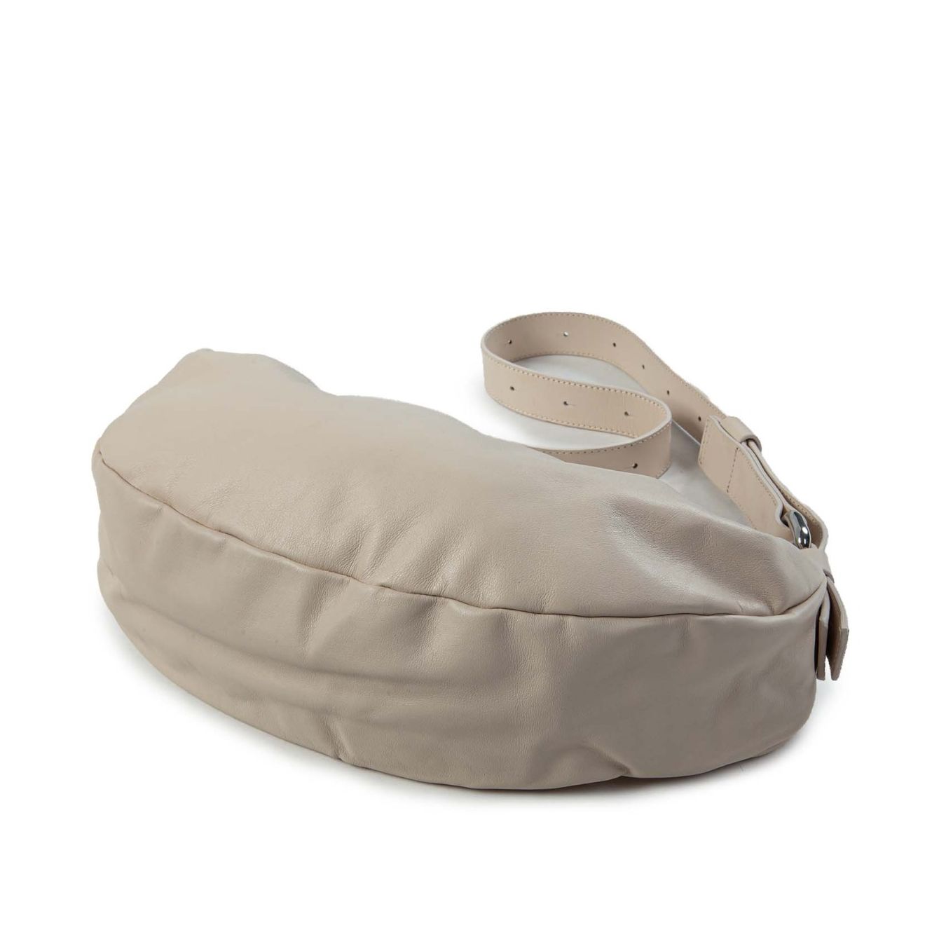 vic matie monospalla baguette in pelle osso sotto