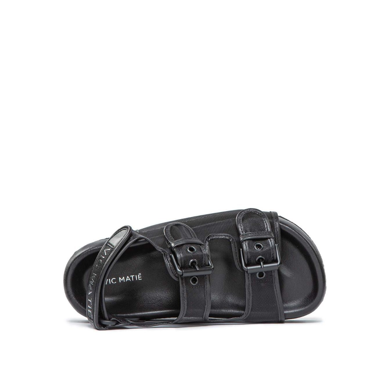 vic matiè sandali fussbett in tulle nero