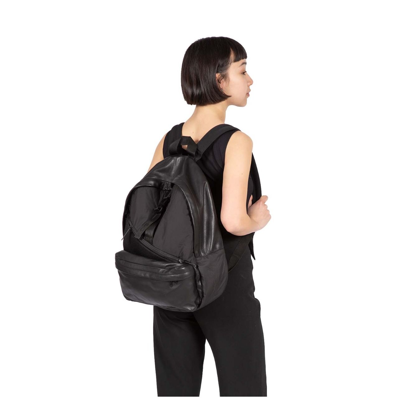 vic matie maxi zaino multimateriale nero