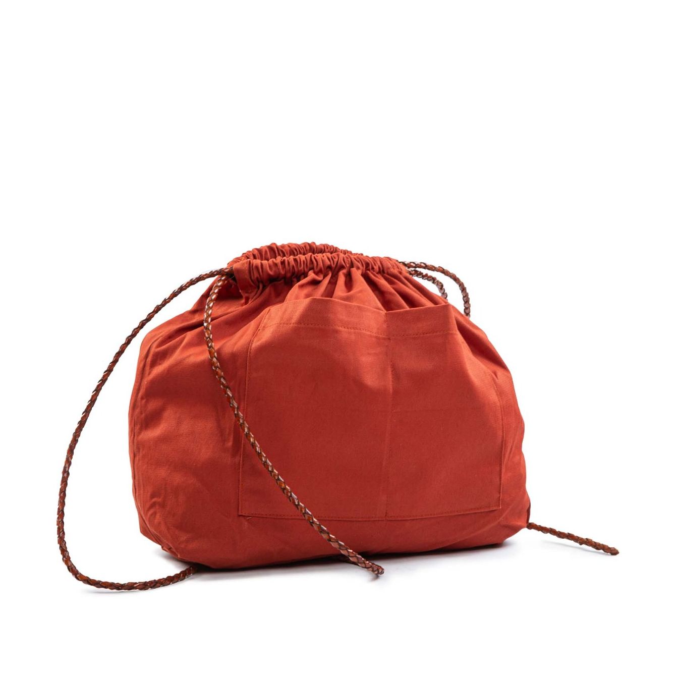 shopper CRUDELIA in pelle cognac sacchetto interno