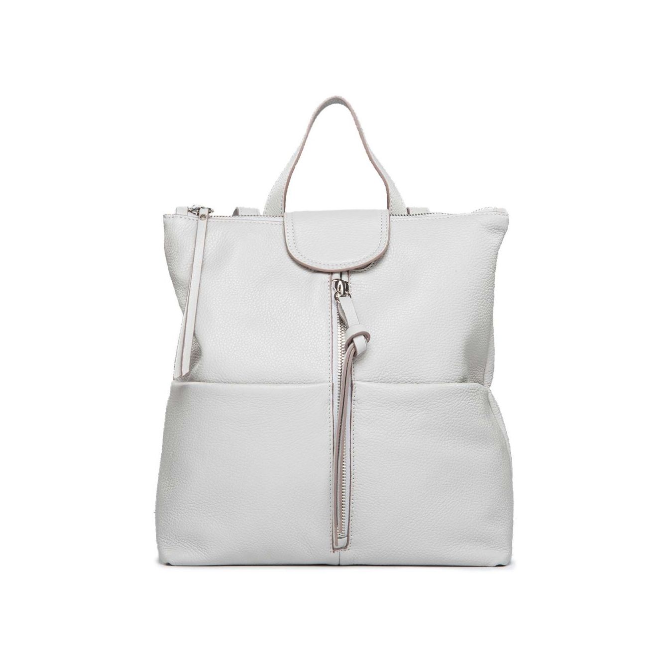 zaino pelle grigio perla gianni chiarini