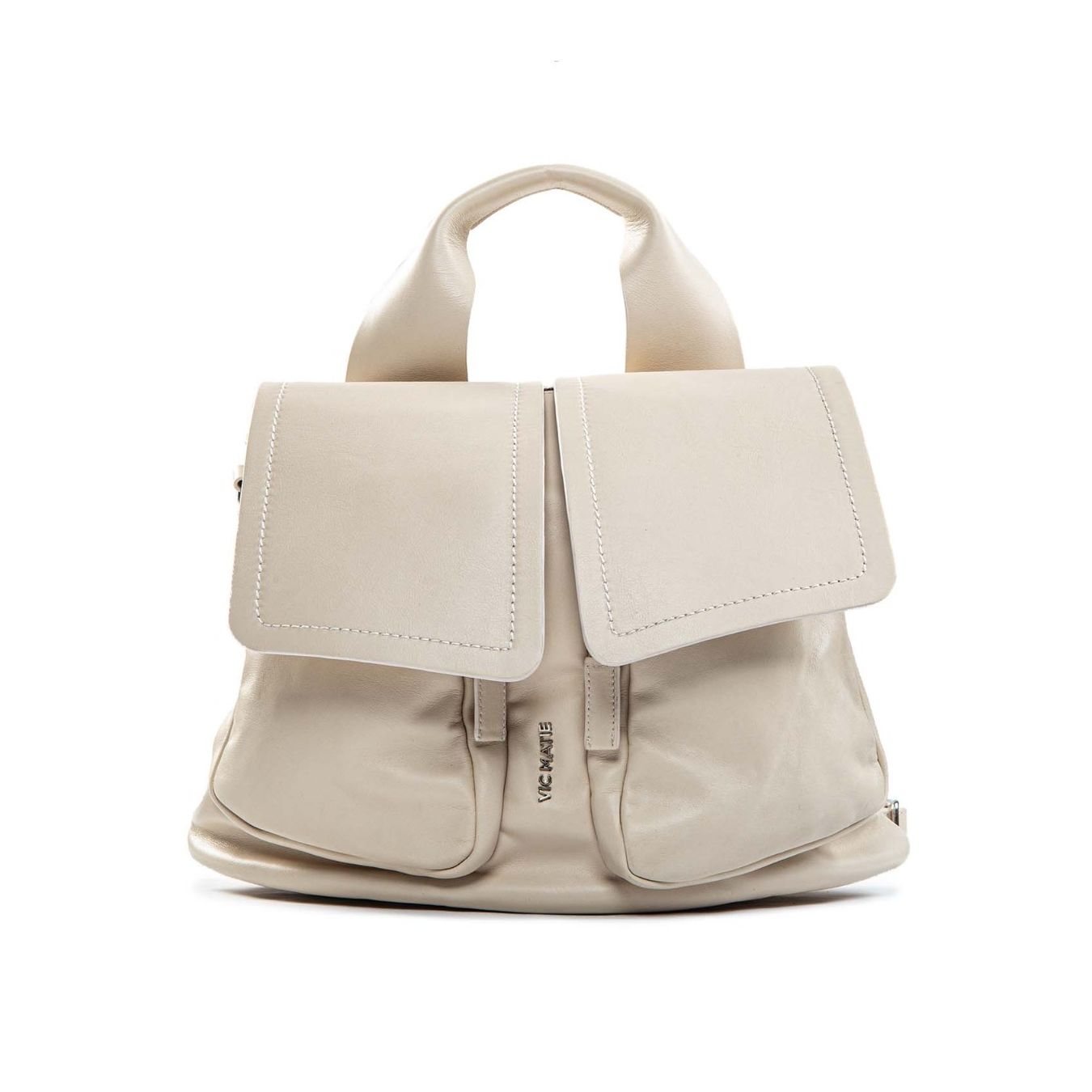 zaino patta in pelle osso