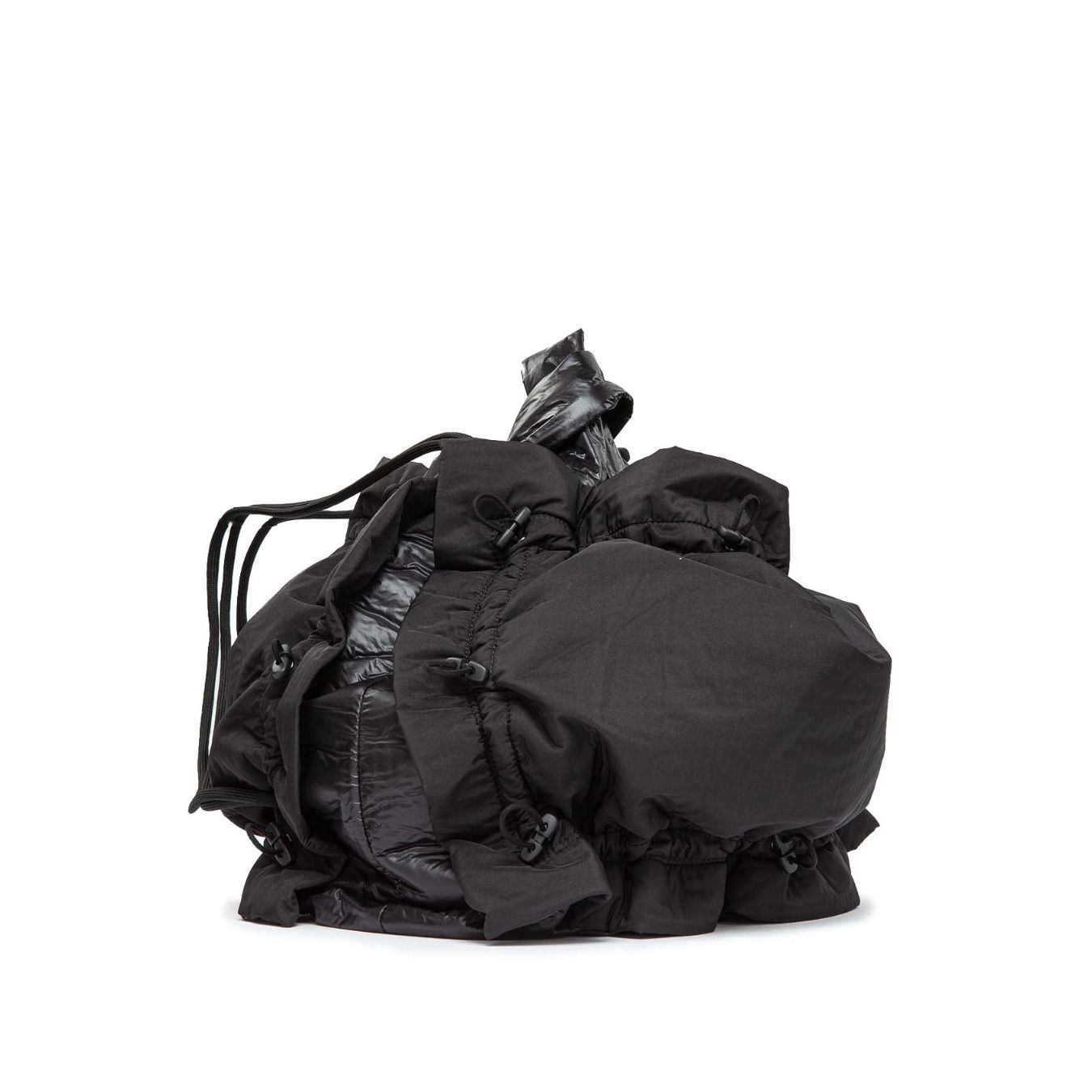 borsa in tessuto tecnico nero