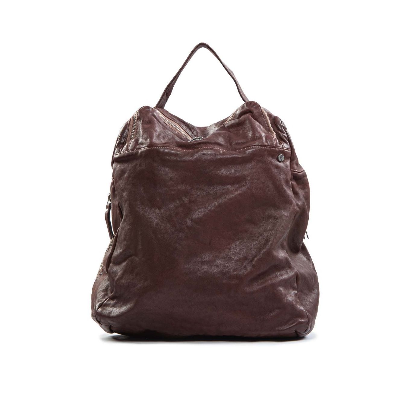 zaino TIZIANO in pelle marrone