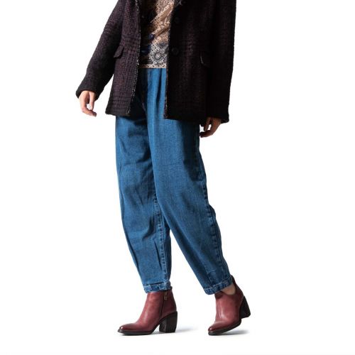 accollato RITHM in pelle rosso madera 