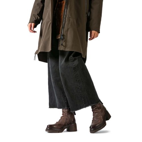 biker EASY in pelle ebano 