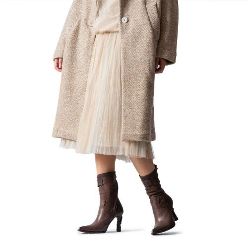 tronchetti FRIDA in pelle ebano