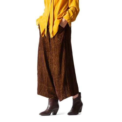 tronchetti in pelle castagna 