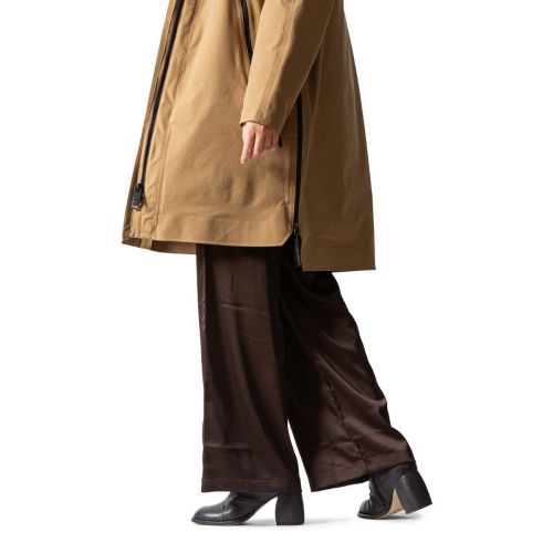 tronchetti patchwork in pelle caffè 