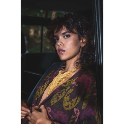 collana APACHE in argento con bagno in oro giallo