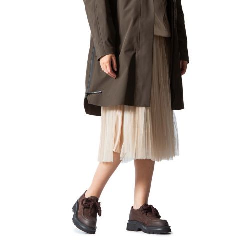 stringata INGY in nabuck testa di moro 