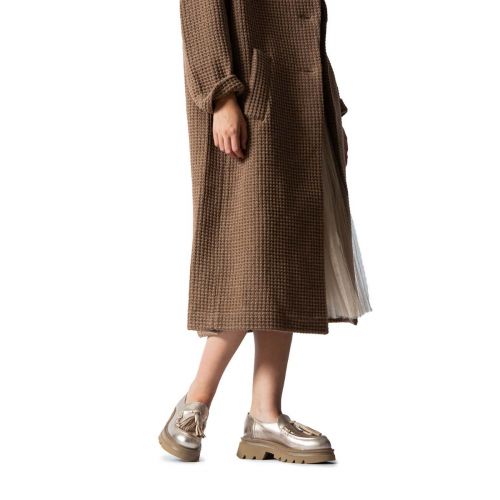 mocassino SUMI in pelle vaniglia