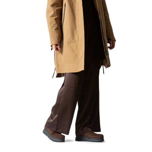 biker YAYA in camoscio marrone 