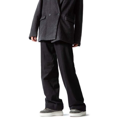 sneakers IVOR in suede grigio 