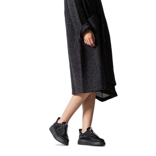 sneakers LIBI UNI in pelle nera 