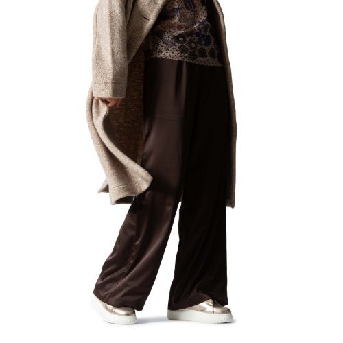 sneakers LIBI in pelle laminata vaniglia 