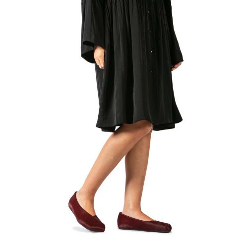 ballerina in cavallino bordeaux 