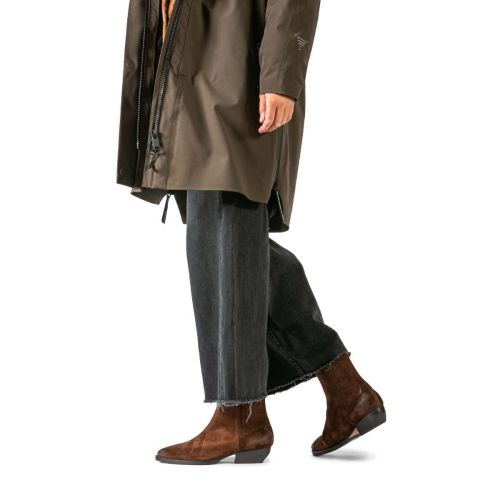 texano beatles in camoscio marrone 