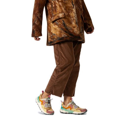 sneakers YAMANO con inserti arancioni