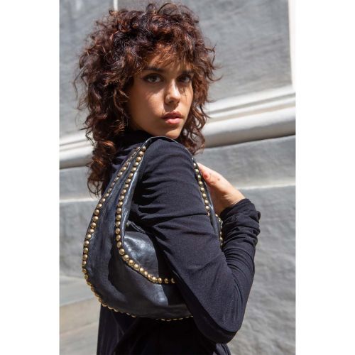 monospalla MARISA tondo con borchie