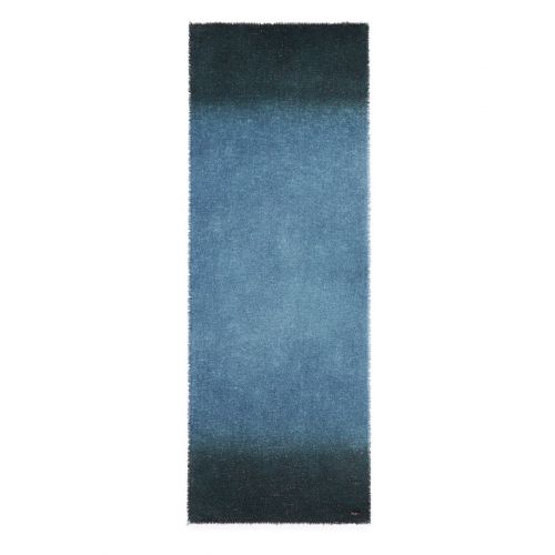 sciarpa SUSANNA in lana sfumata azzurra