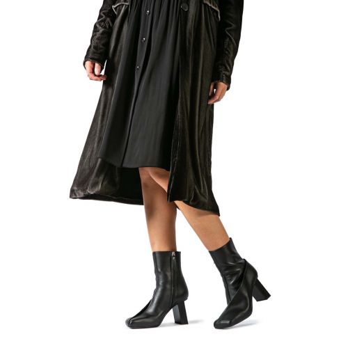 tronchetti in pelle nera