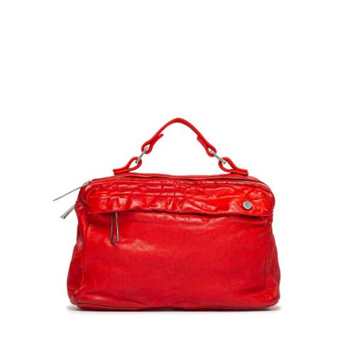 bauletto SCILLA in pelle rossa 