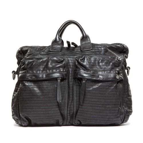 cartella MORFEO ARPA in pelle nera 