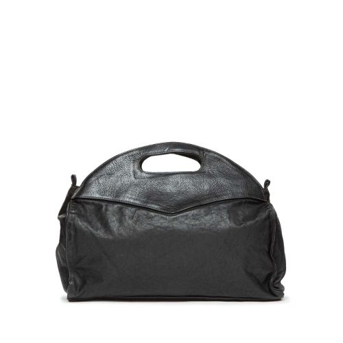 shopper GISELLA in pelle nera 