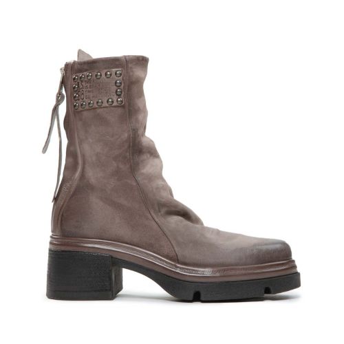 biker EASY in pelle grigio smoke