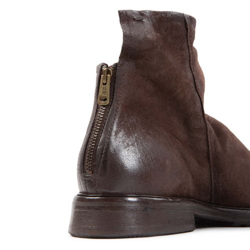 biker ROGER in camoscio ebano 