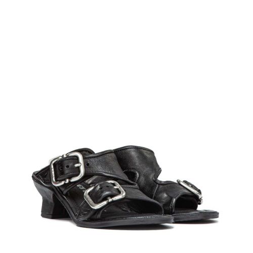 sabot BREAK in pelle nera 