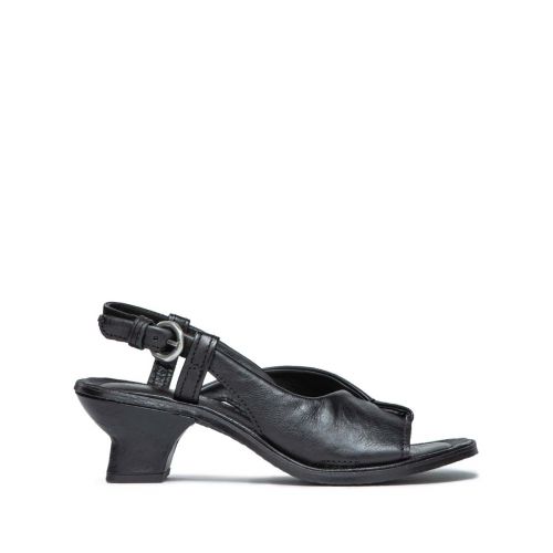 sandali BREAK in pelle nera