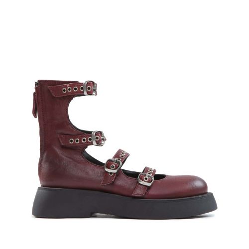 bebe con 4 fibbie in pelle ruby