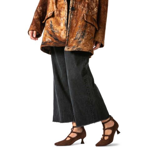 bebe tacco rocchetto marrone